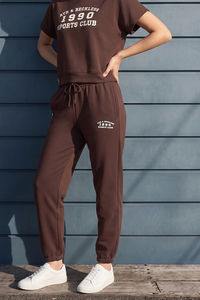 Zivame Athleisure Joggers - Shaved Chocolate — thumbnail 1